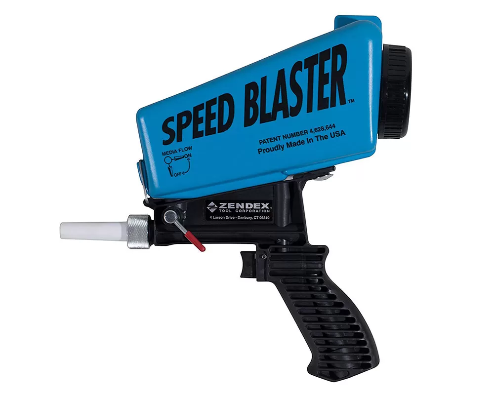 Zendex Speed Blaster Blue Portable Sand Blaster - 007B