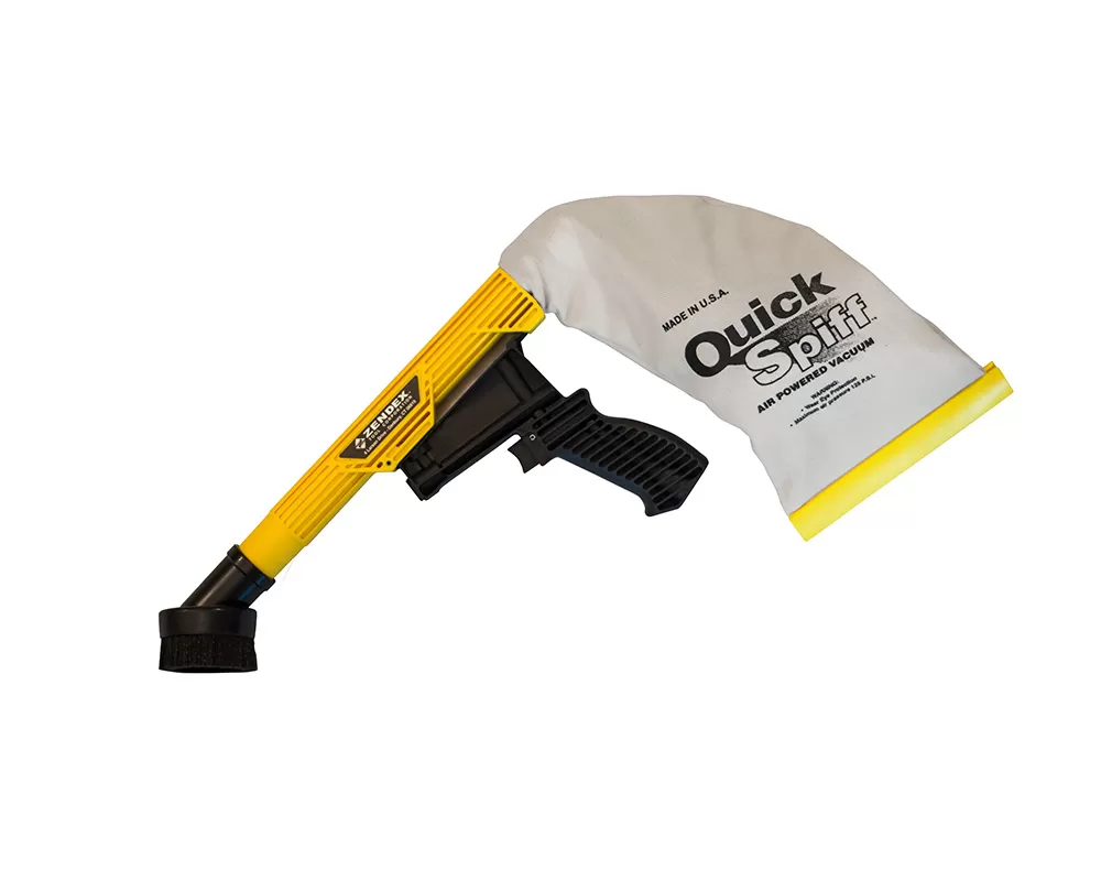Zendex QuickSpiff Yellow Air Powered Vacuum - QS9000Y