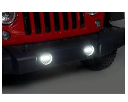 Putco Luminix High Power-LED Fog Lamps - 1 Pair - 2400LM Jeep Wrangler JK 2010-2018 - 12001
