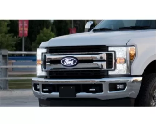 Putco Front Luminix Ford-LED Emblem - with Camera Cut-Out Ford F-250 | F-350 SuperDuty 2017-2019 - 92801