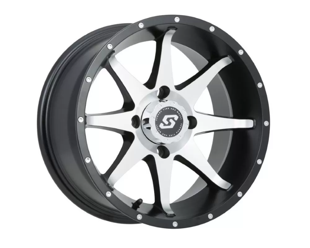 Sedona Storm Wheel 14x7 4x110 5+2 Black|Silver - A7647011-52S