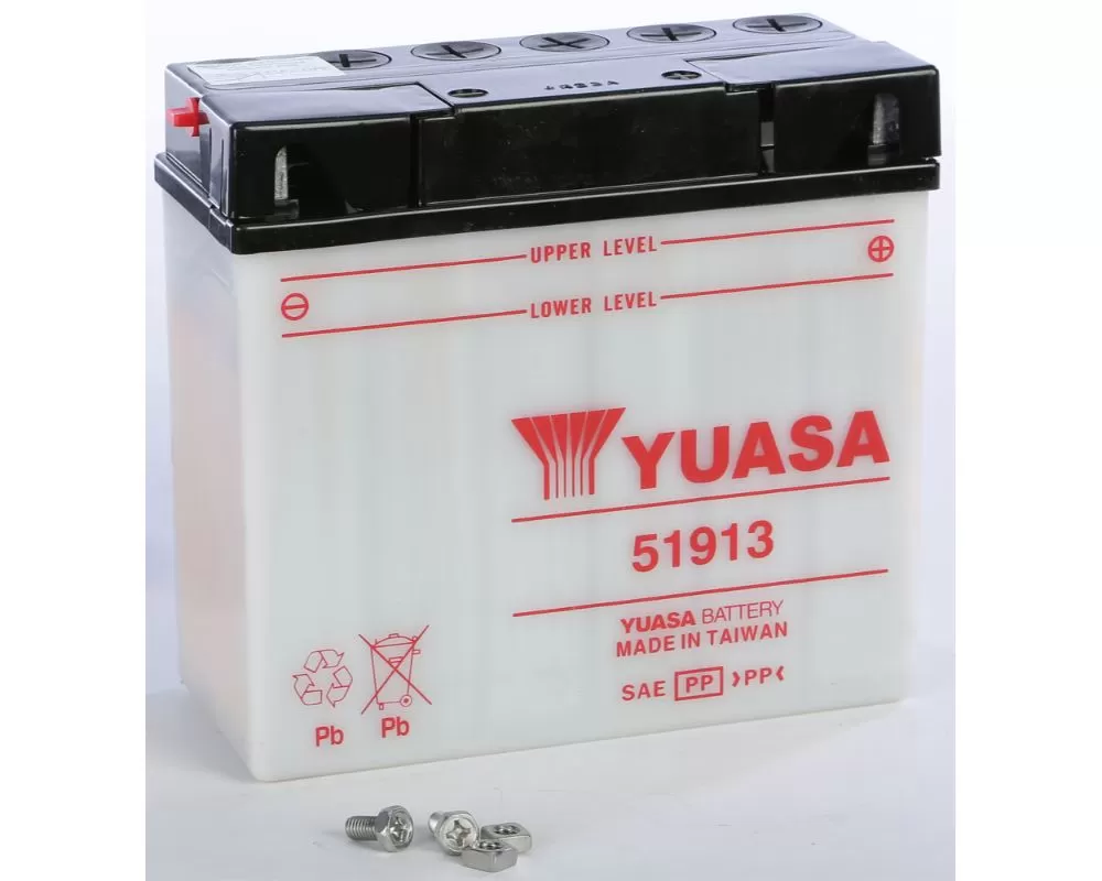 Yuasa Conventional 51913 Battery BMW K75RT 1992-1996 - YUAM2219A