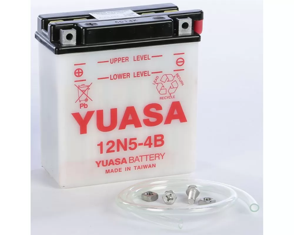 Yuasa Conventional 12N5-4B Battery Honda CL72 Scrambler 1962-1965 - YUAM2250B