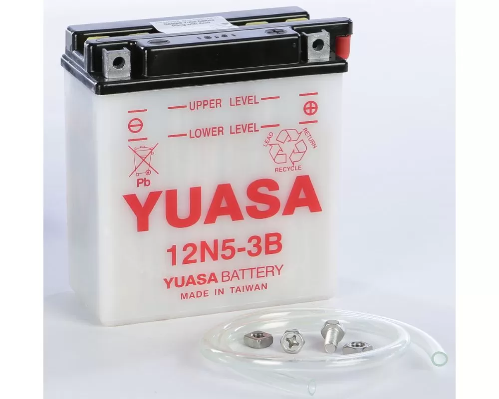 Yuasa Conventional 12N5-3B Battery Suzuki Ts400 1972 - YUAM2253B