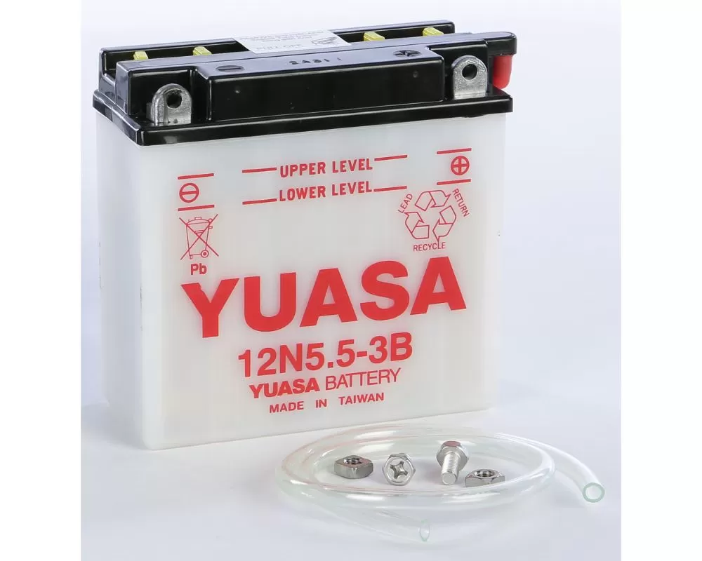 Yuasa Conventional 12N5.5-3B Battery - YUAM2255B