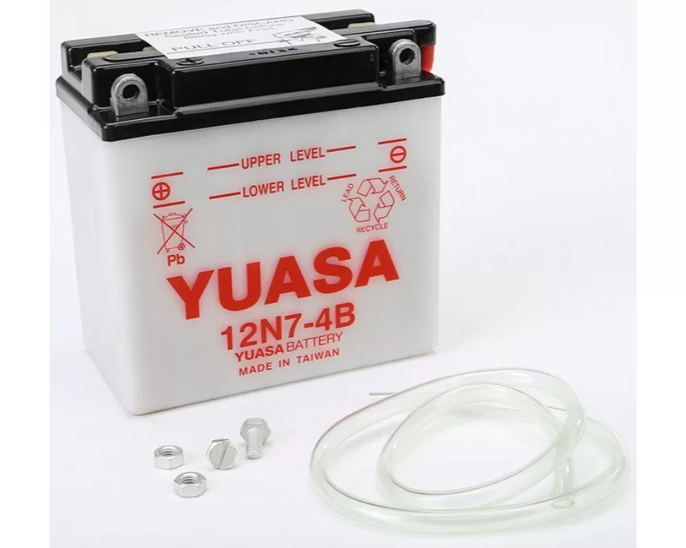 Yuasa Conventional 12N7-4B Battery - YUAM2270B