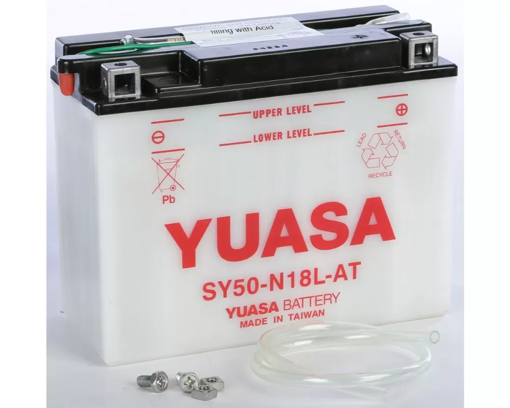 Yuasa Conventional SY50-N18L-AT Battery Yamaha XJ1100 Maxim 1982 - YUAM22S8T