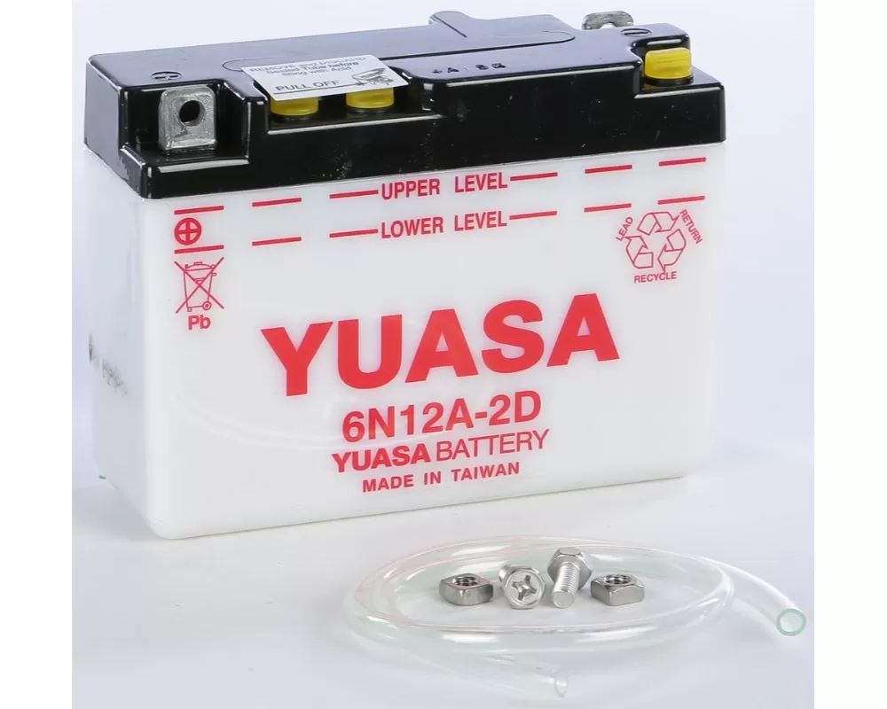 Yuasa Conventional 6N12A-2D Battery Honda CM185T Twinstar 1978-1979 - YUAM2612D