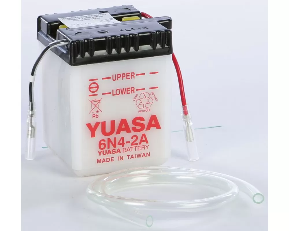 Yuasa Conventional 6N4-2A Battery Suzuki FS50 1979-1983 - YUAM2640B