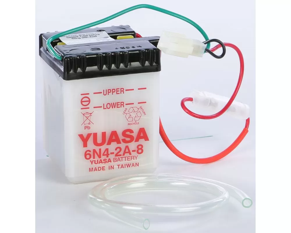 Yuasa Conventional 6N4-2A-8 Battery Honda CT110 Trail 1980-1984 - YUAM2648A