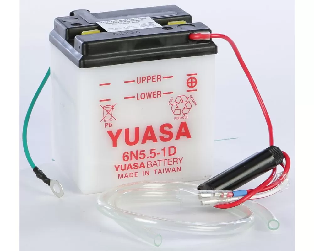 Yuasa Conventional 6N5.5-1D Battery Honda CL90 1967-1970 - YUAM2655B