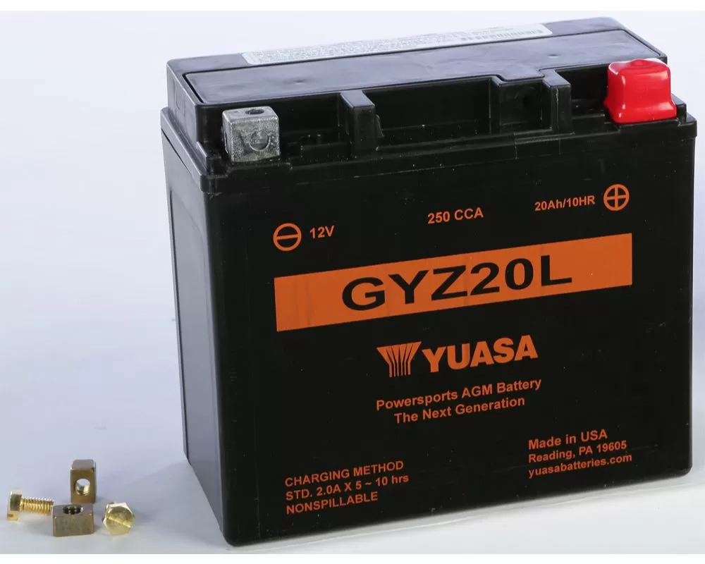 Yuasa  Sealed Factory Activated GYZ20L FA Battery - YUAM720GZ
