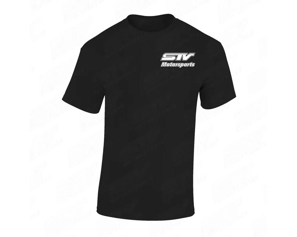 STV Motorsports Team T-Shirt Black - TS13-Small