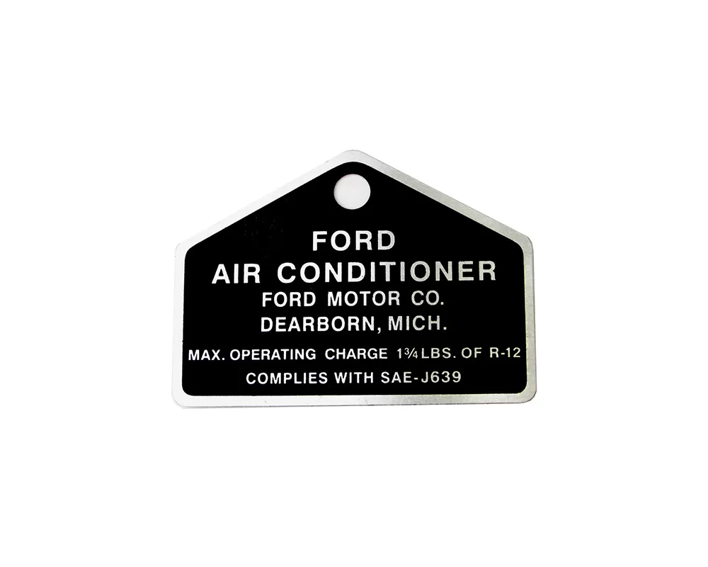 ACP Ford Air Conditioning Compressor Tag FM-EA005A - FM-EA005A