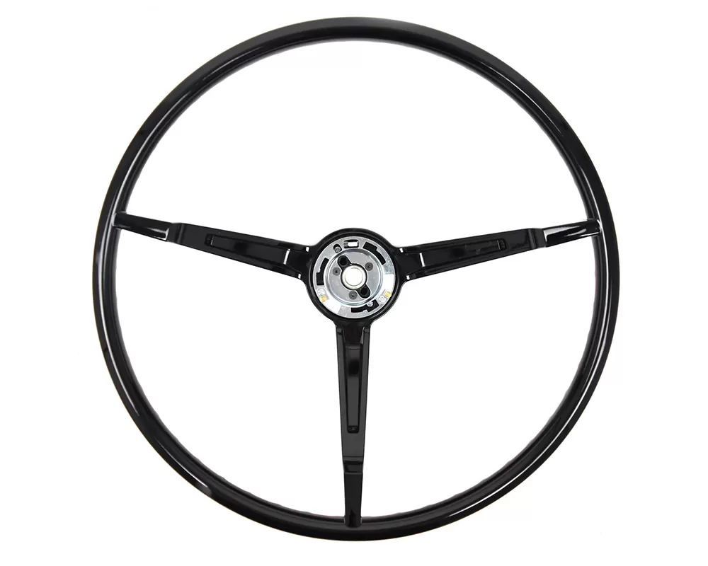 ACP Steering Wheel 3-Spoke Black FM-ES008C - FM-ES008C