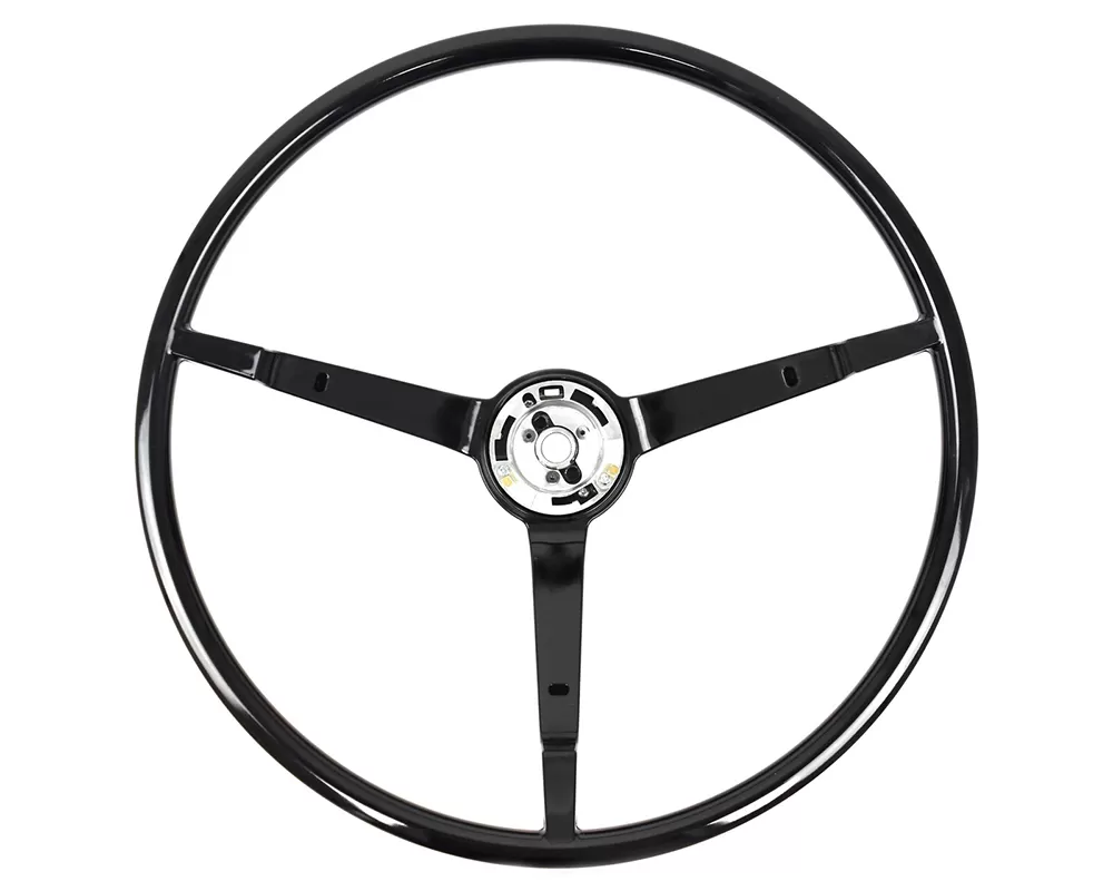 ACP Steering Wheel 3-Spoke Black FM-ES008 - FM-ES008