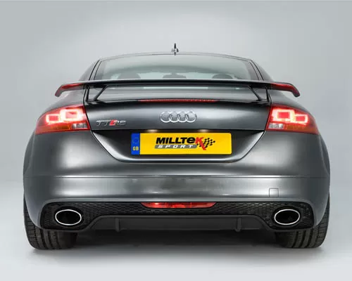 Milltek Race System Non Resonated Catback Exhaust with Active Exhaust Valve Audi TTRS 2007-2014 - SSXAU253