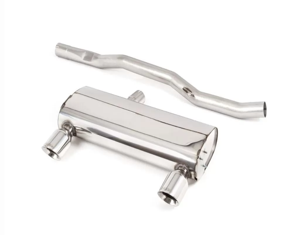 Milltek 2.75 inch Catback Exhaust System Non Resonated with Dual 100mm GT100 Style Tips Audi TT 180 | 225 Quattro Roadster 2000-2006 - SSXAU237