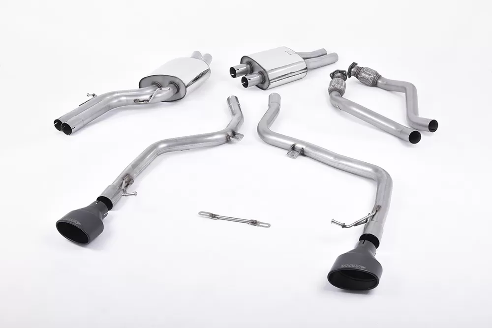 Milltek Catback Exhaust System Audi S5 Coupe and Cabriolet 3.0TFSI Quattro S tronic B8 2009-2011 - SSXAU264