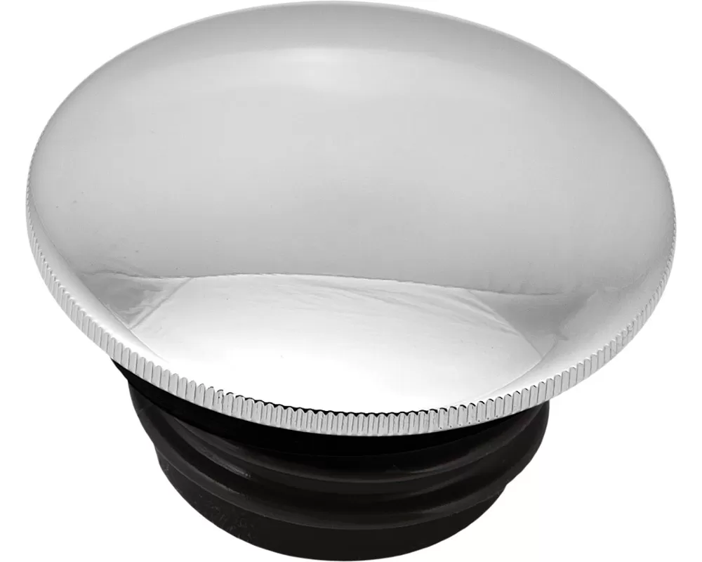HardDrive Gas Cap Screw-In Smooth Non-Vented Chrome Harley Davidson Fat Bob 1996-2019 - 03-0316A-B