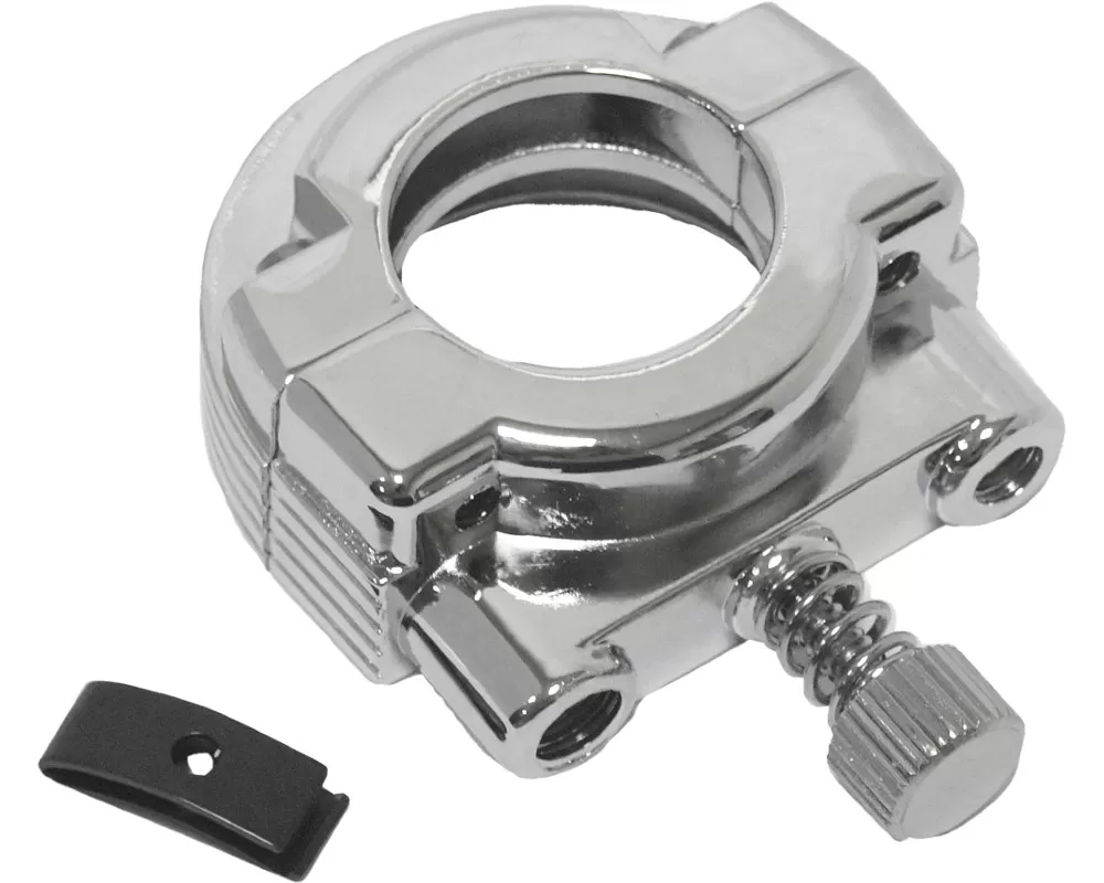 HardDrive Throttle Clamp Dual Cable Chrome - 30-665A