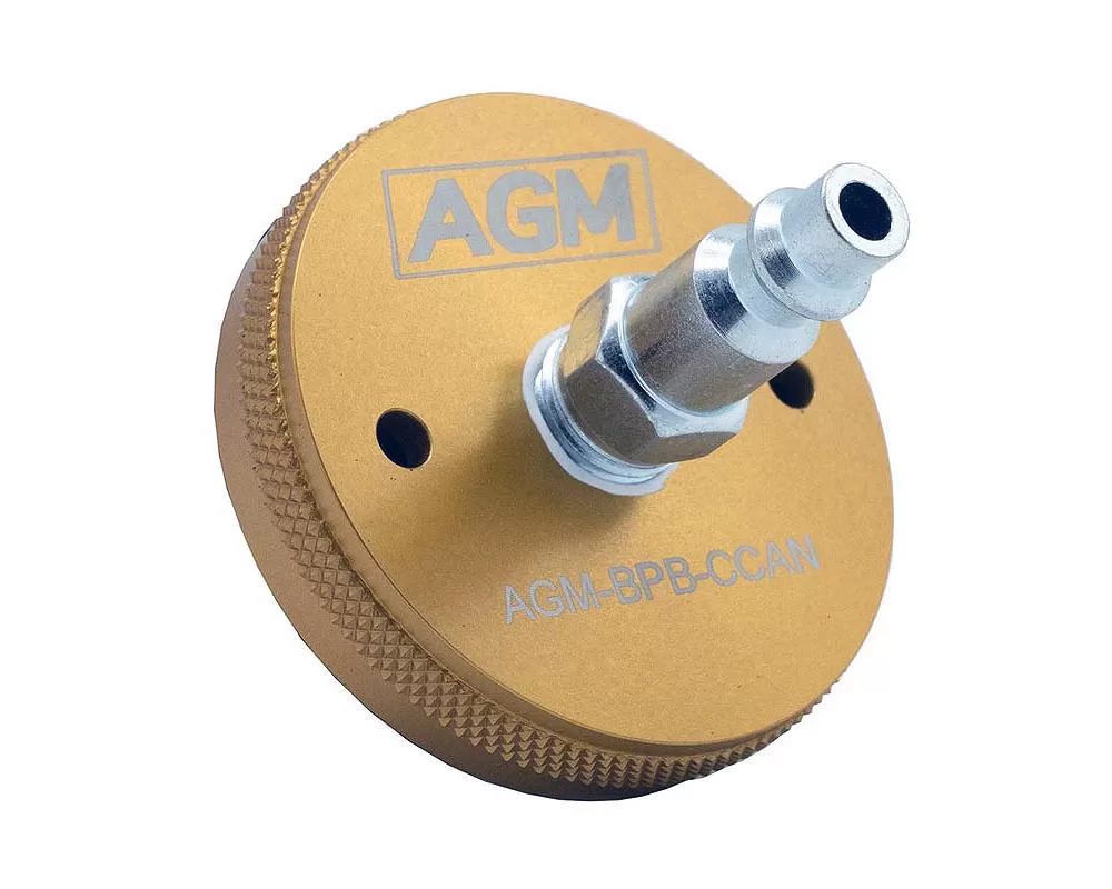 AGM Products Brake Fluid Reservoir Cap For Can-Am Maverick X3 Gold - AGM-BPB-CCAN