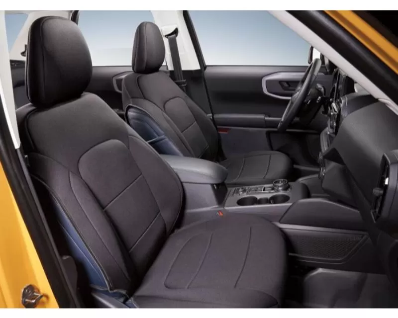 Ford Black Neoprene Rear 60/40 Seat Covers Ford Bronco Sport 2021 - VM1PZ-1863812-F