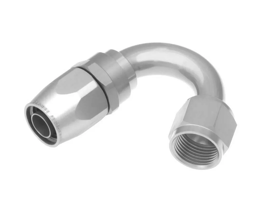 Redhorse Performance -04 150 Degree Double Swivel Hose End-Clear - 1150-04-5