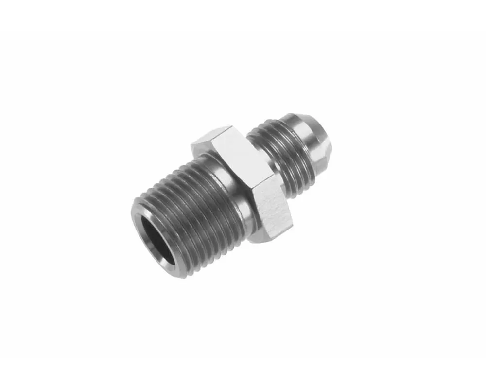 Redhorse Performance -03 Straight Male Adapter to -02 (1/8") NPT Male - Clear - 816-03-02-5
