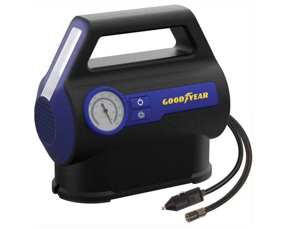 Goodyear Portable 12vdc Tire Inflator, Analog - GY7A