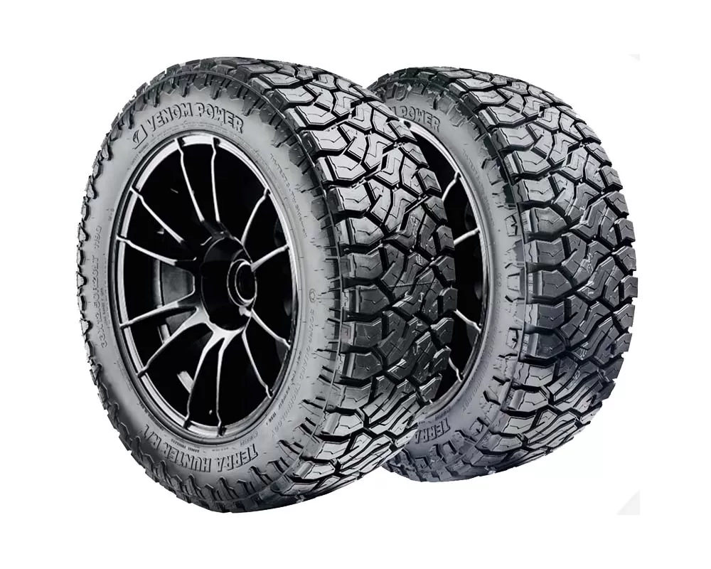 Venom Power Terra Hunter R/T+ Tire 33X12.50R22LT 12PR 114Q - TVPRT16N