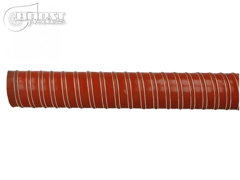 BOOST Products Silicone Air Duct Hose 102mm (4") ID, 2m (6') Length, Red - IN-KS-102-2R