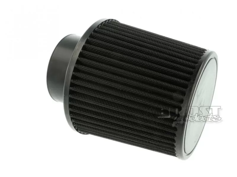 BOOST Products Universal Air Filter 70mm (2-3/4") ID Connection, 127mm (5") Length, Black - IN-LU-127-070