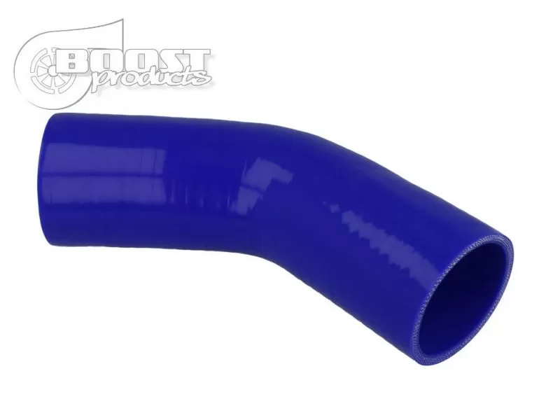 BOOST Products Silicone Elbow 45 Degrees, 102mm (4") ID, Blue - 3273001020