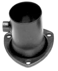 Hedman Hedders 2-1/2 in. Gasket-Style O2 Sensor Header Reducer; 2-1/4 in. Exhaust- Mild Steel - 21126