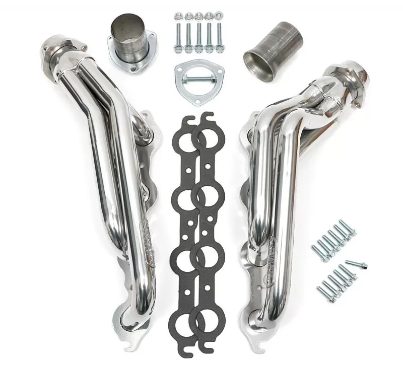 Hedman Hedders 1982-04 Chevy/GMC S10/S15 (2WD); LS Swap Headers; Mid-Length Tube- HTC Coated - 69046