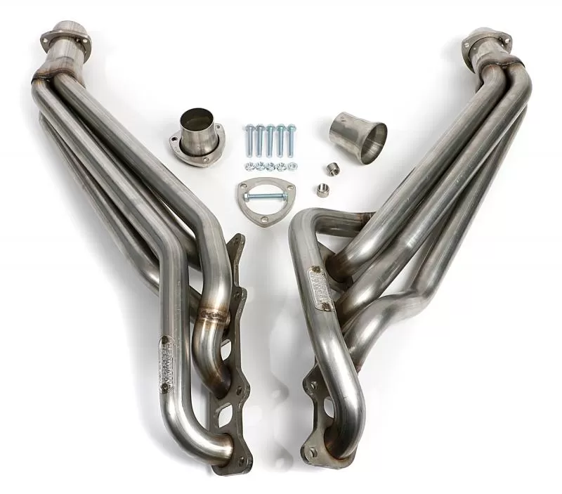 Hedman Hedders 2011-17 Ford Mustang GT 5.0L; LONG Tube Race Headers-Uncoated T304 Stainless Ford 5.0L V8 - 82730