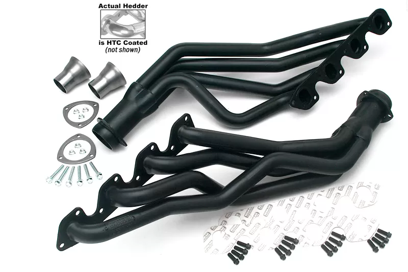 Hedman Hedders 1970-73 Mustang/Cougar/Others 351C Headers; 1-5/8 in. FULL-LENGTH Tube- HTC - 88326