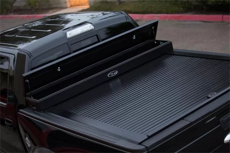 Truck Covers USA Junior Size Toolbox and Hard Retractable Roll-up Tonneau Cover Combination - CRJR303