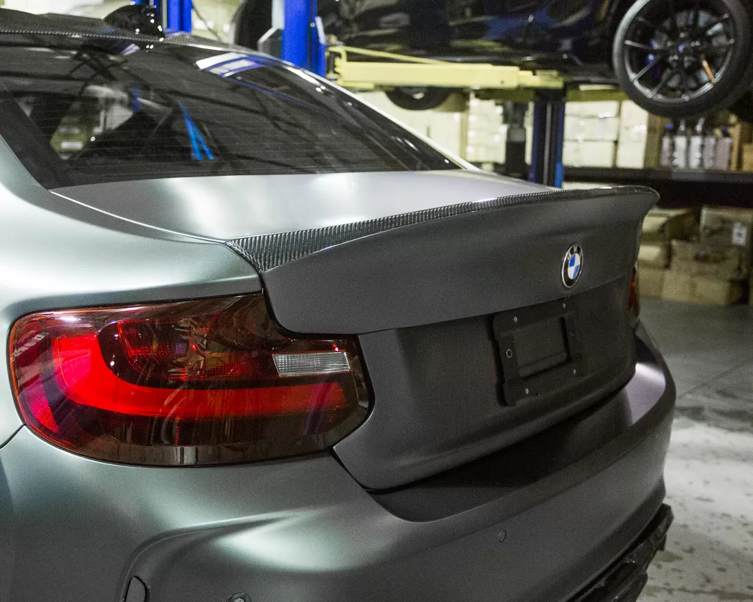 VR Aero Carbon Fiber Single Sided CSL Style Trunk BMW M2 F87 | BMW M240i F22 2014-2021 - VR-F87M2-614