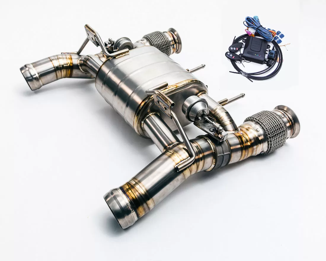 VRP Valvetronic Stainless Exhaust System McLaren 720S CLEARANCE - VR-720S-170S