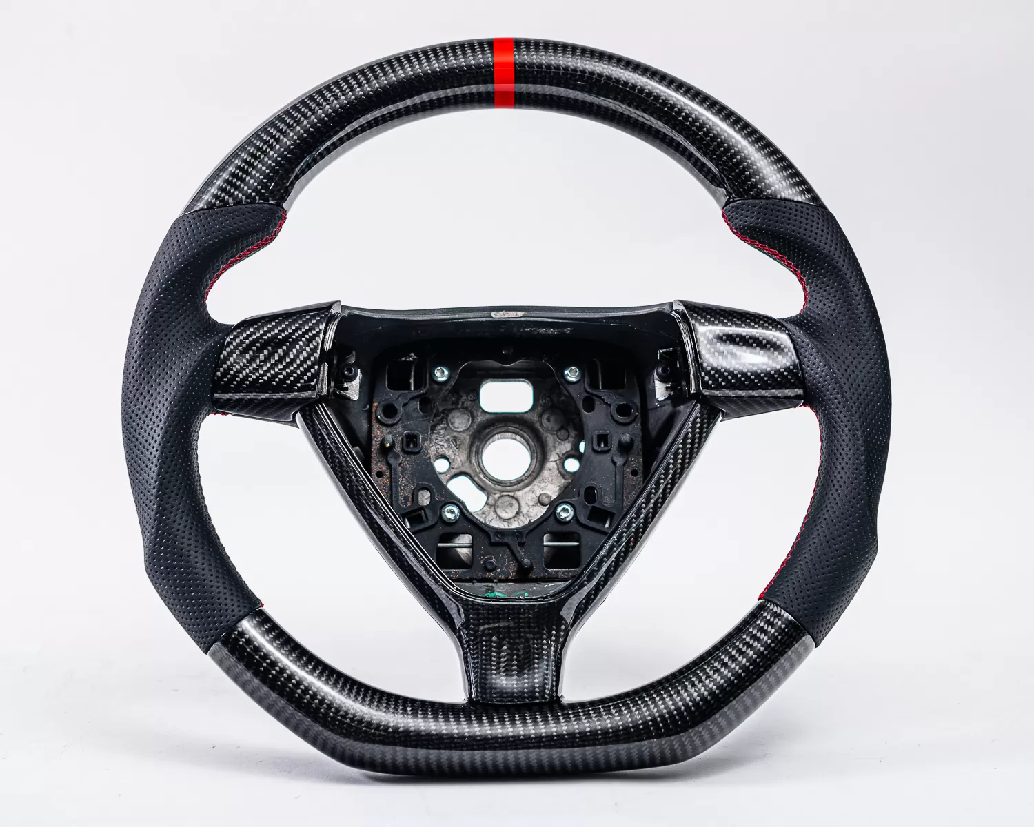 Porsche 987 Boxster Cayman | 997 Carrera Turbo Triangle Airbag OEM Upgraded Customized Steering Wheel - VR-P997TRI-STRWHL