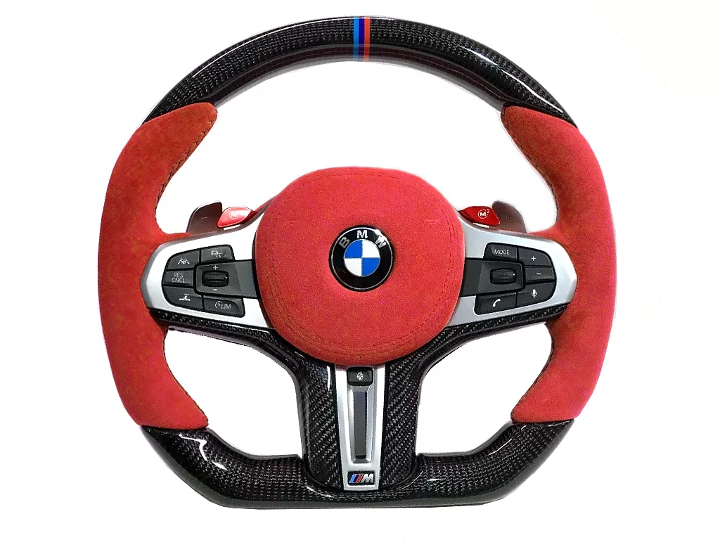 BMW 2 | 3 | 4 | 5 | 6 | X Series M Sport OEM Upgraded Customized Steering Wheel 2018-2020 - VR-BMW-F90M-STRWHL
