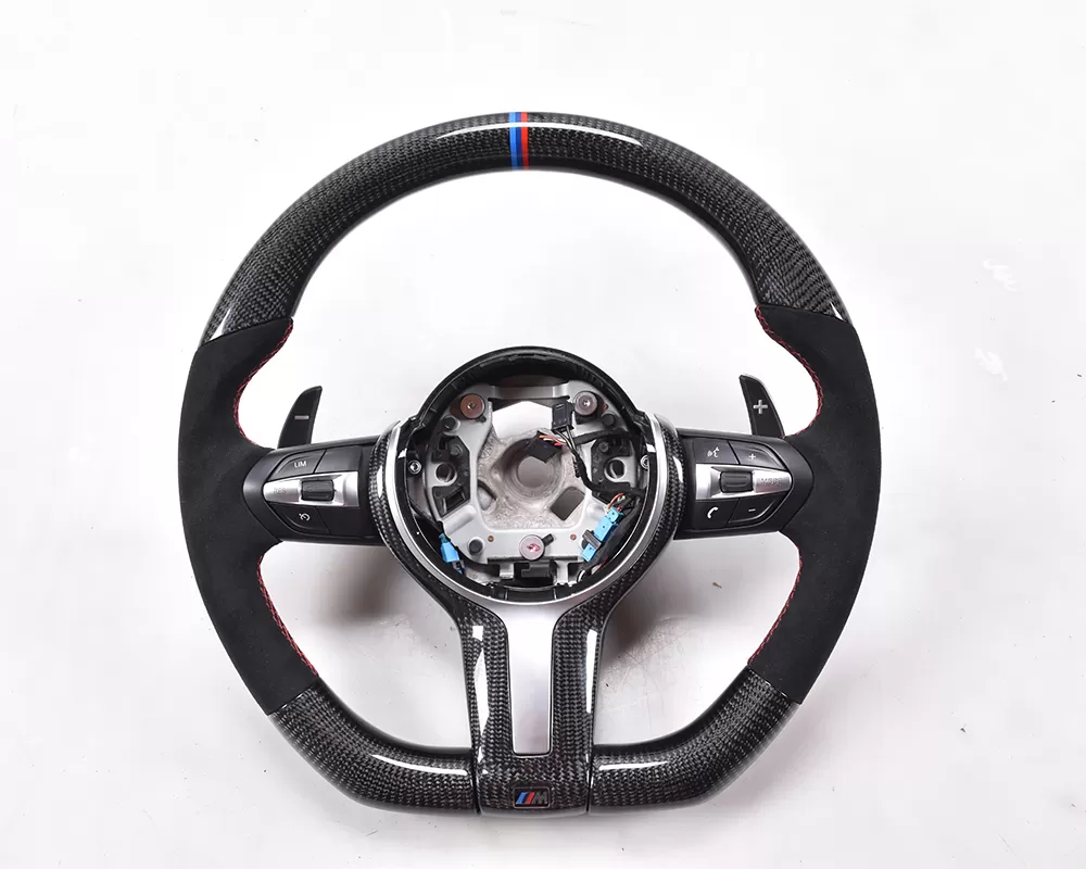 BMW M2 | M3 | M4 F Series OEM Upgraded Customized Steering Wheel - VR-BMW-F8X-STRWHL