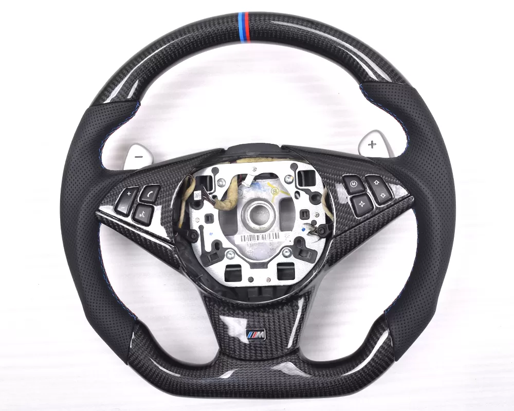 BMW 5 Series | 6 Series E60 E63 OEM Upgraded Customized Steering Wheel - VR-BMW-E6X-STR-WHL