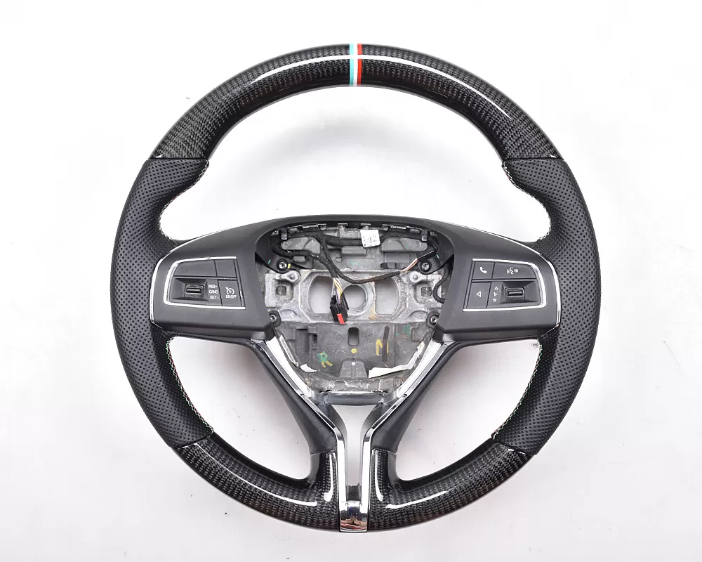 Maserati Ghibli | Quattroporte | Levante OEM Upgraded Customized Steering Wheel 2014-2020 - VR-MAS-GQL-STR-WHL