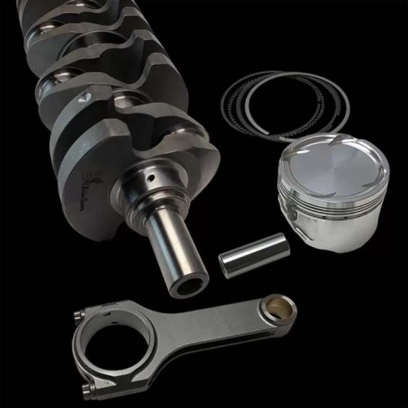 Brian Crower Stroker Kit 100mm Billet Crank with 50mm Mains ProH625+ Rods 5.635 Inch Cust Pistons Honda H22 - BC0036