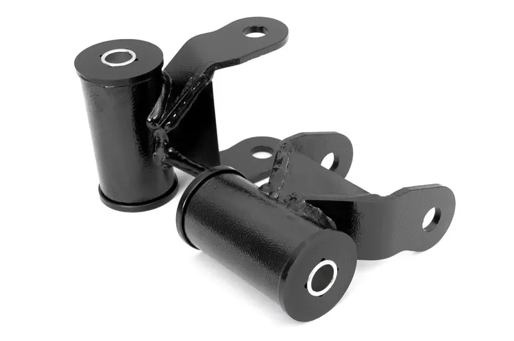 Rough Country 1" Lowering Shackles Pair Dodge Ram 1500 2002-2008 - RC0503