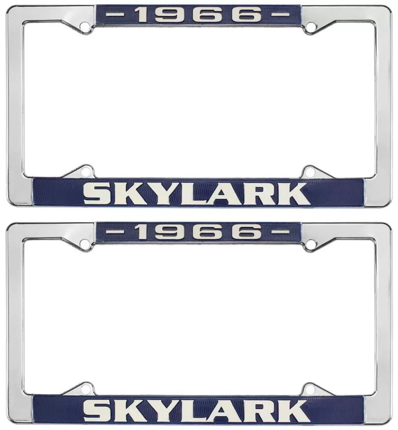 RESTOPARTS License Plate Frame, 1966 Skylark Buick 1966 - CRS0022