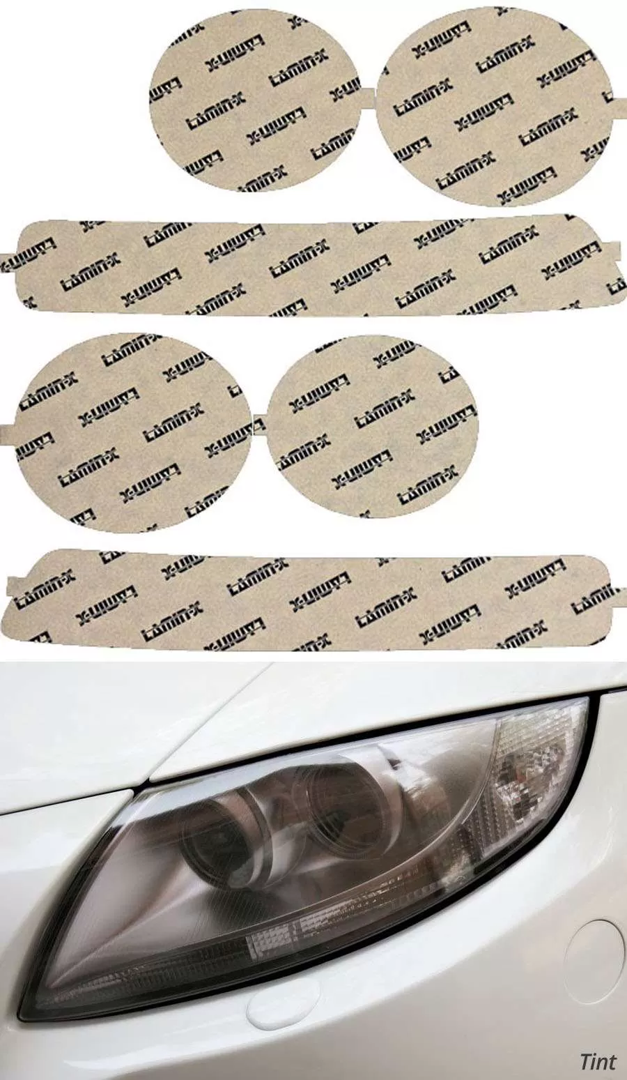 Lamin-X Acura Integra 1998-2002 Tint Headlight Covers - AC009T